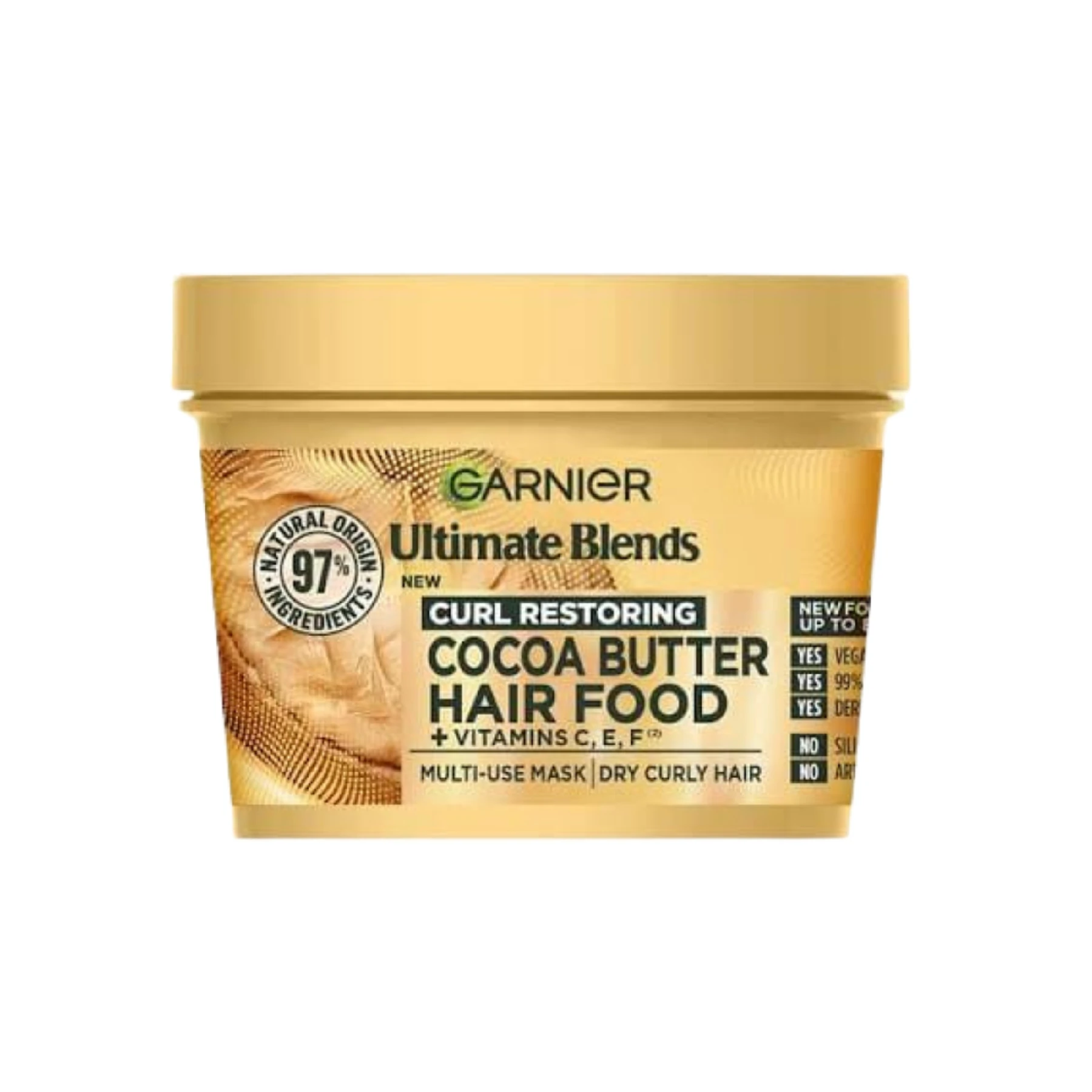 Garnier Ultimate Blends Curl Restoring Hair Food Cocoa Butter & Jojoba Oil 400ml